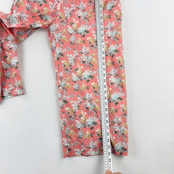 J.CREW Floral Josephine Jumpsuit Size 8 Liberty Fabric Wide Leg Womens NWT - Picture 9 of 14